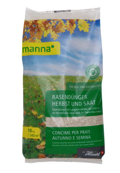 MANNA Rasendünger Herbst und Saat